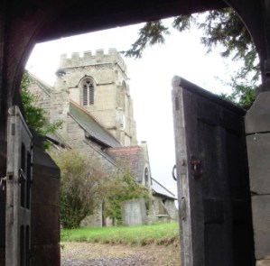 St Lucia church Upton Magna