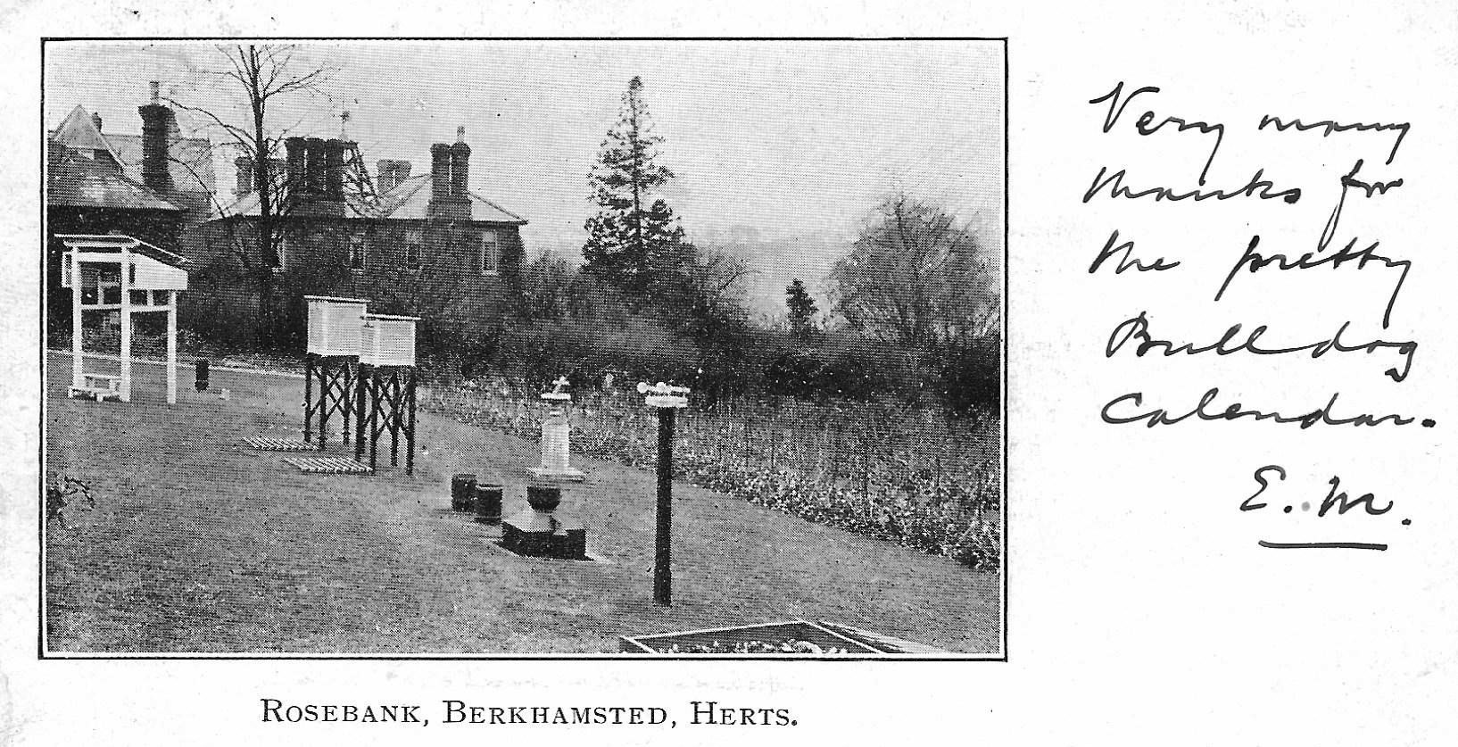 Edward Mawley postcard